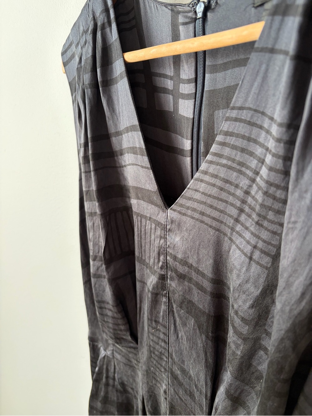 Vintage Club Monaco silk jumpsuit / romper